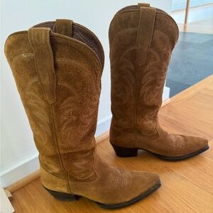 The Annie Brown Suede Tecovas